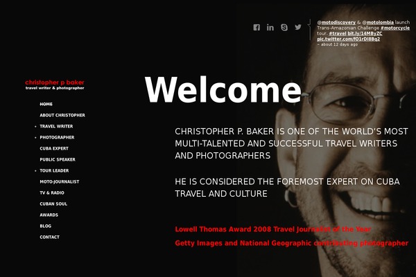 christopherpbaker.com site used Panicstation