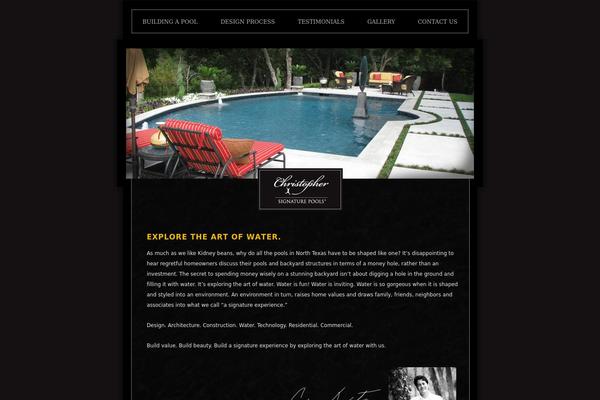 Csp theme site design template sample