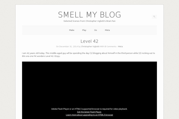 christophervigliotti.com site used Origami