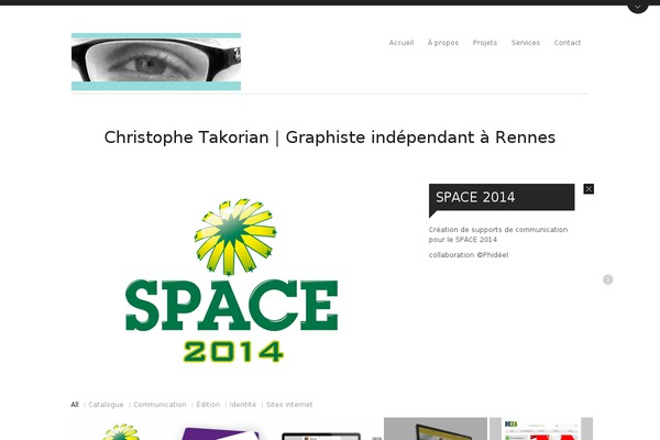 Aware theme site design template sample
