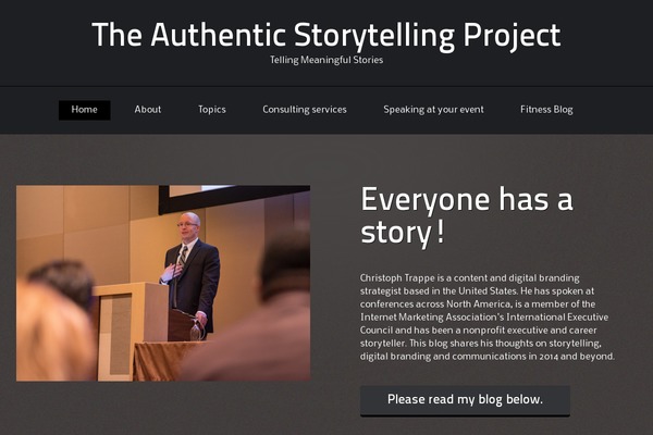 AeonBlog theme site design template sample