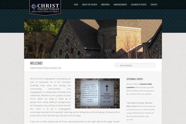 Thegoodnews theme site design template sample