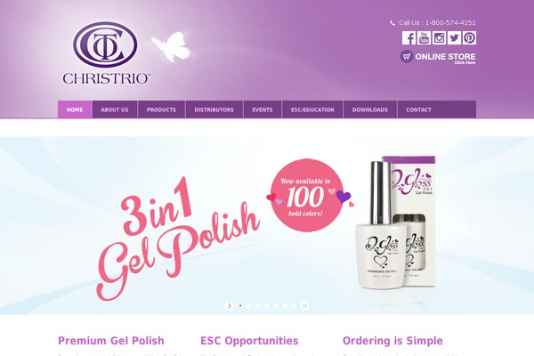 Goodnex theme site design template sample