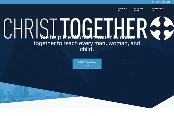 christtogether.org site used Christtogether