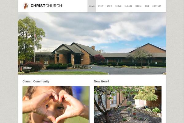Adorechurch theme site design template sample