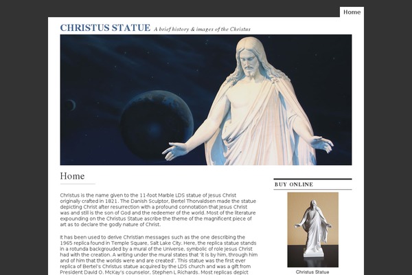christusstatue.com site used This Just In!