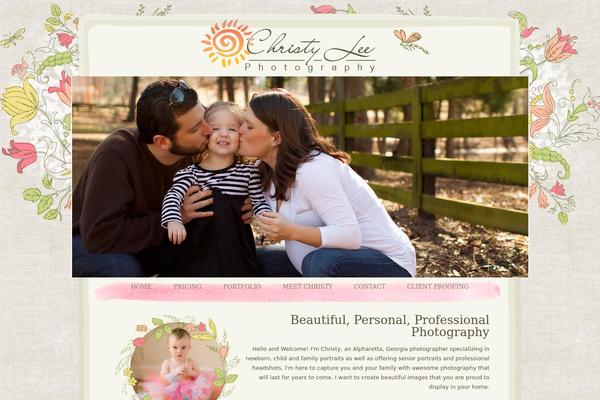 Prophoto4 theme site design template sample