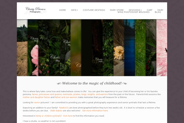 Dandelion theme site design template sample