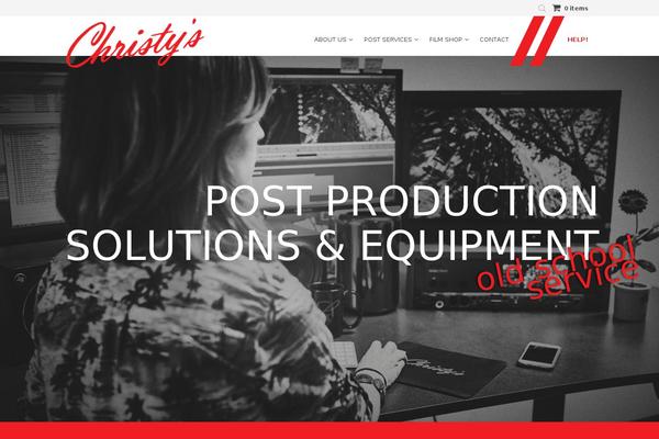 Porto theme site design template sample