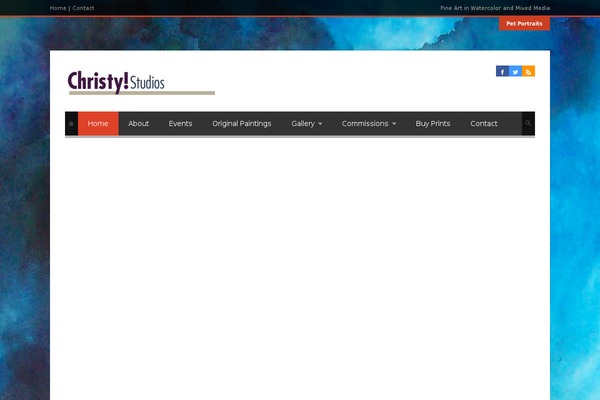 Atlantis theme site design template sample