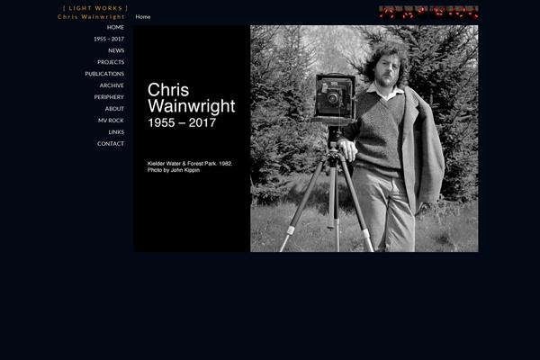 Cw theme site design template sample