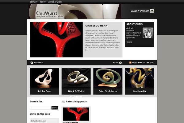 Aperture theme site design template sample