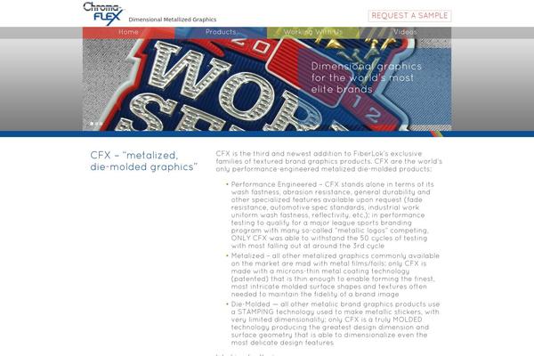 chromaflex.com site used Cleanex