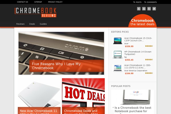 chromebookreview.net site used TechMagazine
