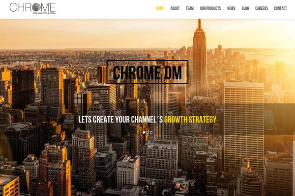 Jarvis theme site design template sample