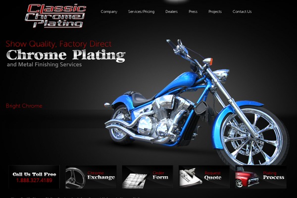 chromeplating.com site used Classiccomponents