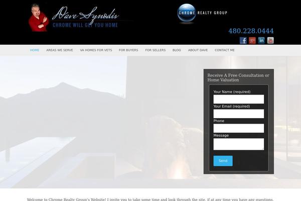 Enterprise Pro theme site design template sample