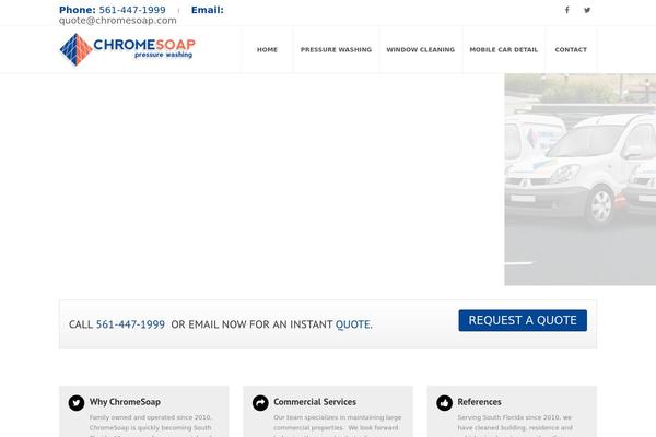 Inspira theme site design template sample