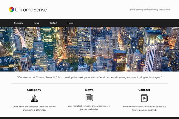 Vantage theme site design template sample