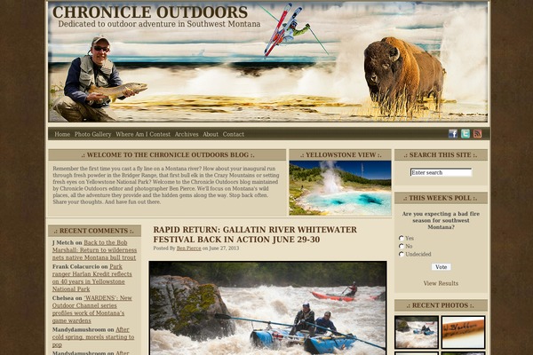 Wasteland theme site design template sample