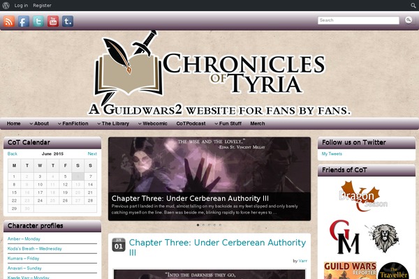 Site using Comic Easel plugin