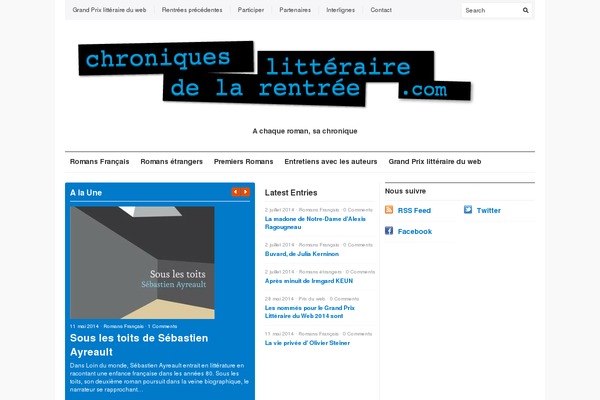 Materialize theme site design template sample