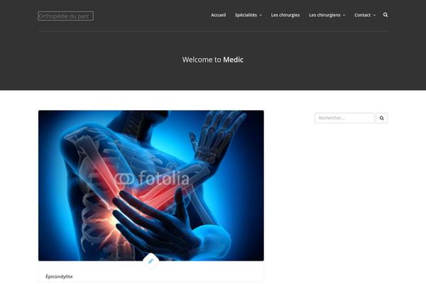 chronosante.fr site used Medic-final