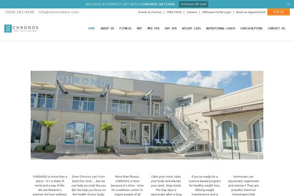 Jupiter theme site design template sample