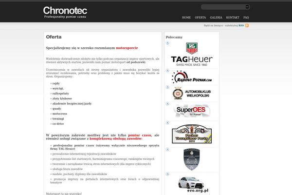 Statement theme site design template sample