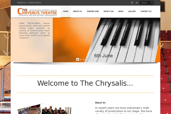 Lotus theme site design template sample