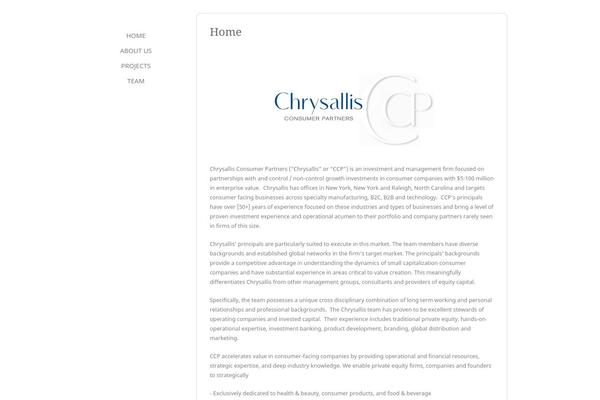 Solo theme site design template sample