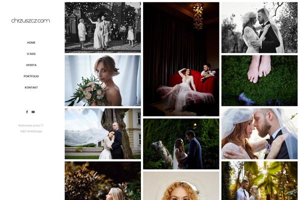 Moments theme site design template sample