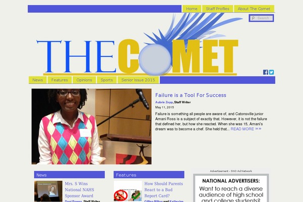 Sno Flex theme site design template sample