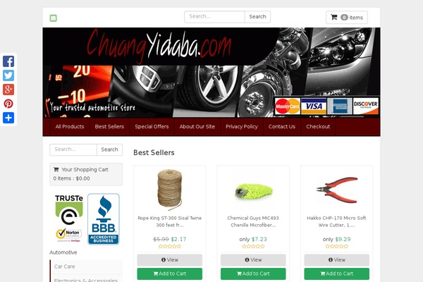 chuangyidaba.com site used D Simple