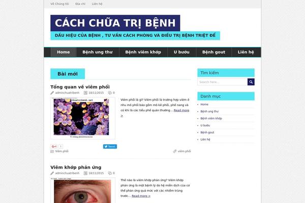 BrightNews theme site design template sample