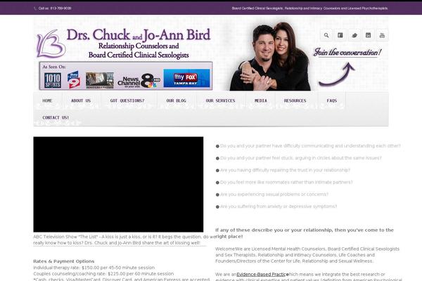 chuckandjoannbird.com site used Output