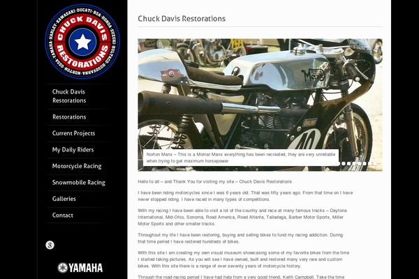 Caprice theme site design template sample