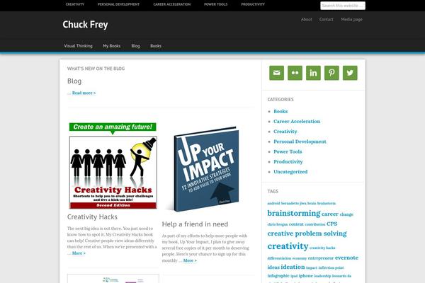 TechMagazine theme site design template sample