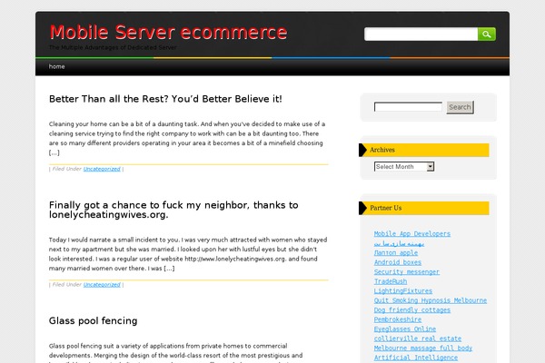 Arb theme site design template sample