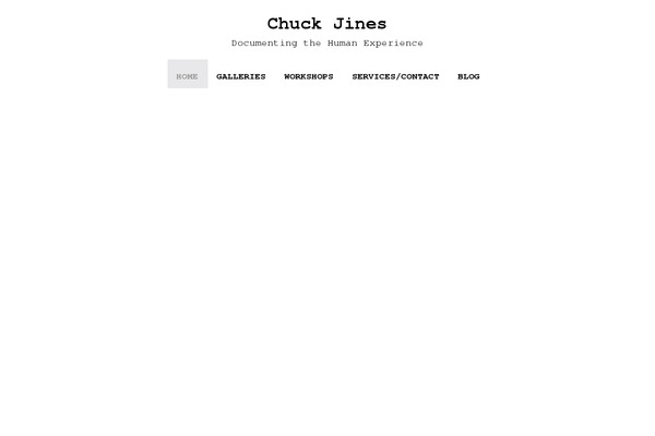 chuckjines.com site used Start Magazine