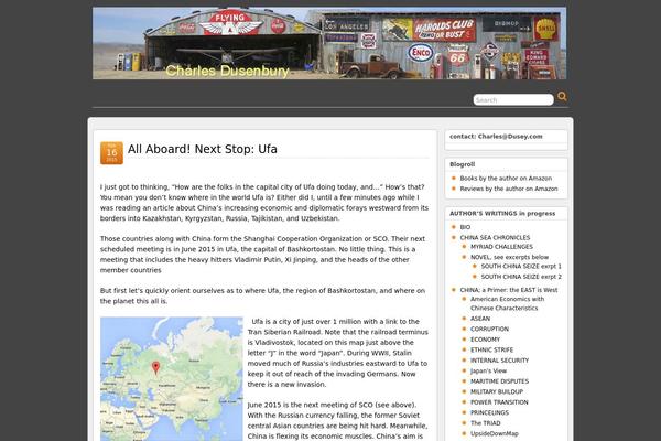 Suffusion theme site design template sample