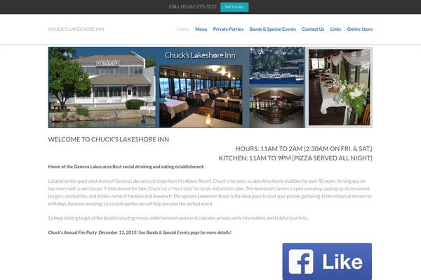 Mist theme site design template sample