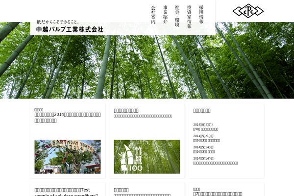 chuetsu-pulp.co.jp site used Basic