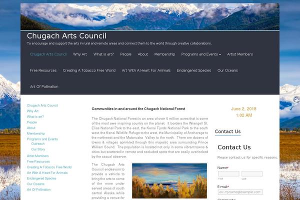 chugachartscouncil.org site used Explore