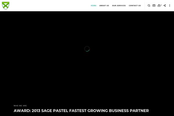 Blade theme site design template sample