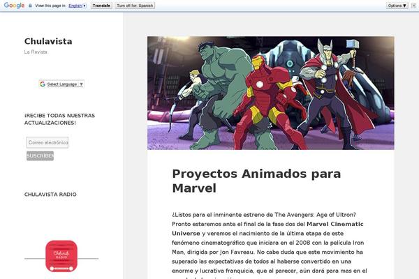 chulavista.mx site used Envy-blog