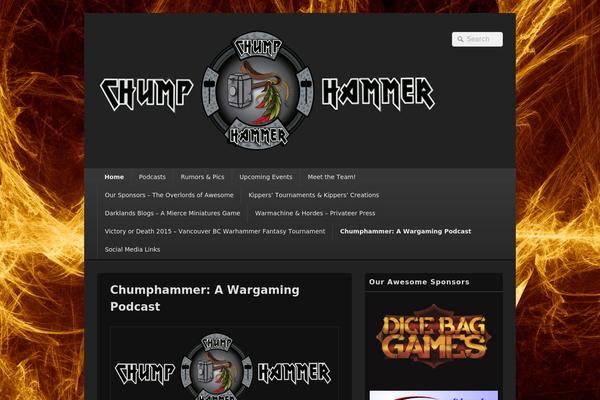 Catch Box theme site design template sample