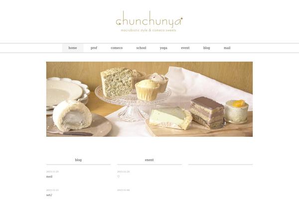 chunchunya.com site used Double2chocolate
