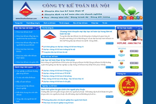 chungchiketoan.com site used Wpblue