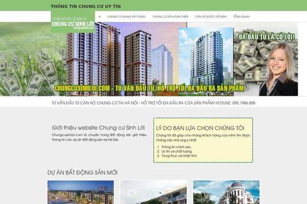 Realestast theme site design template sample